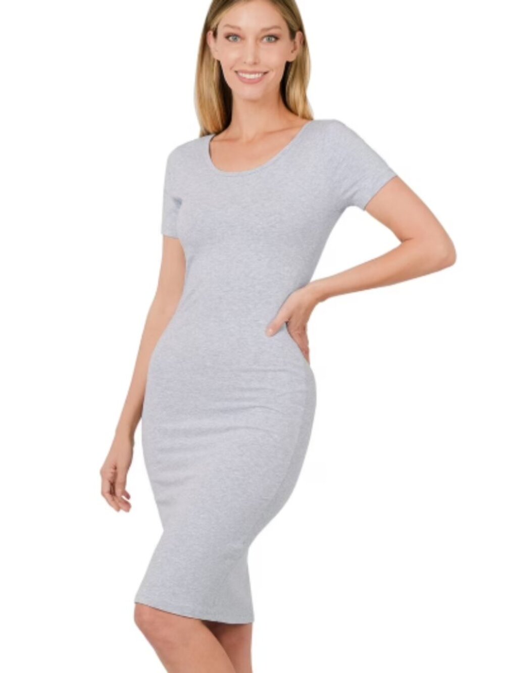 BNWT Gray Bodycon Dress